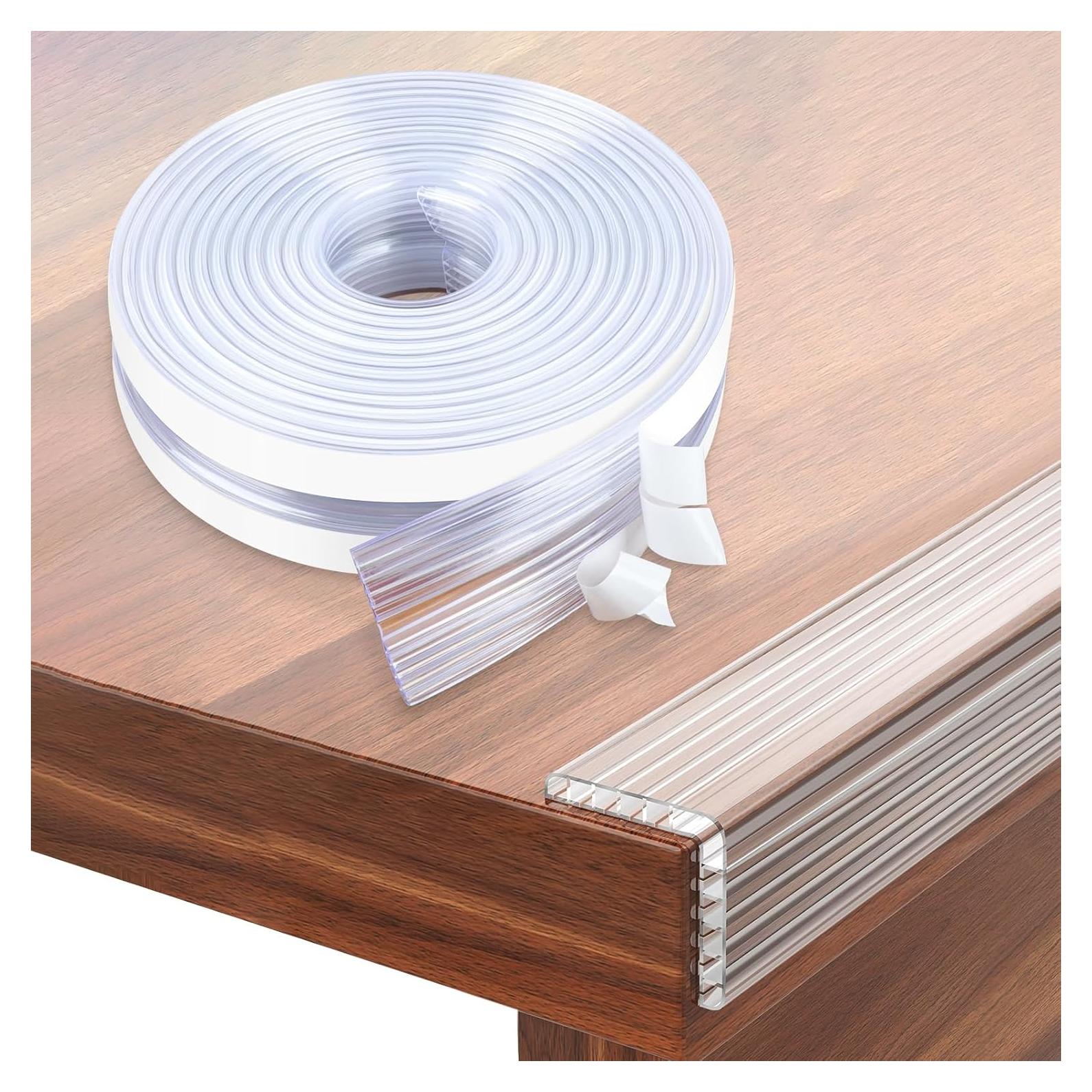 Protectores de Esquina SHIISEWE 2m Transparente con Adhesivo Fuerte