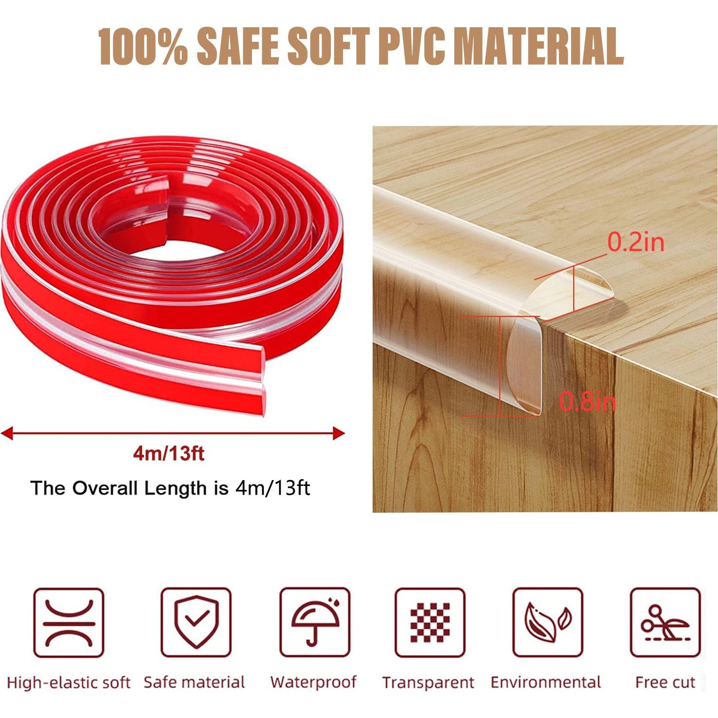 Protector de Esquinas BtlBee 13 pies Silicona Transparente