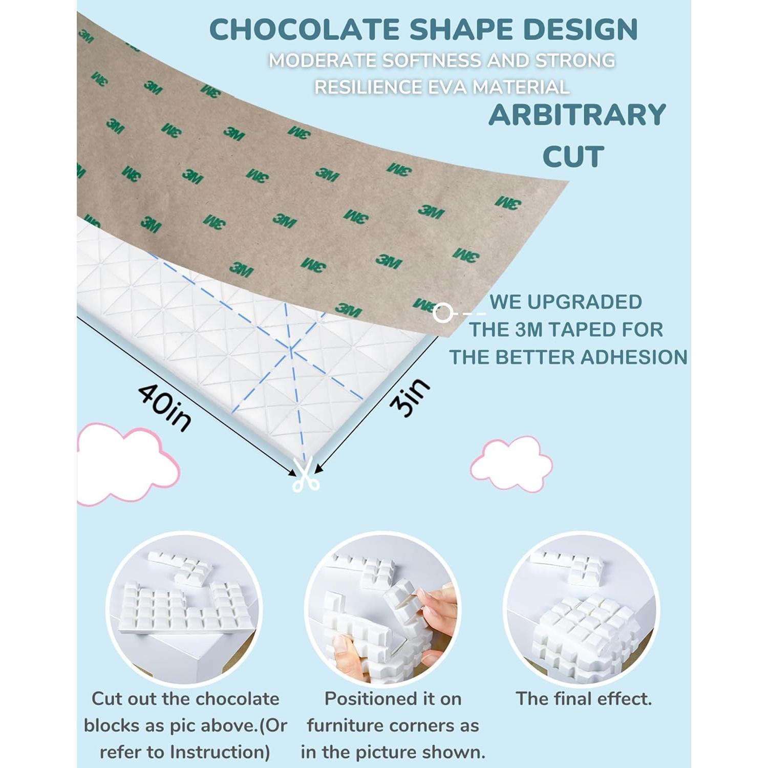 Protectores de Esquinas y Bordes Seyössbe 2m Blanco EVA