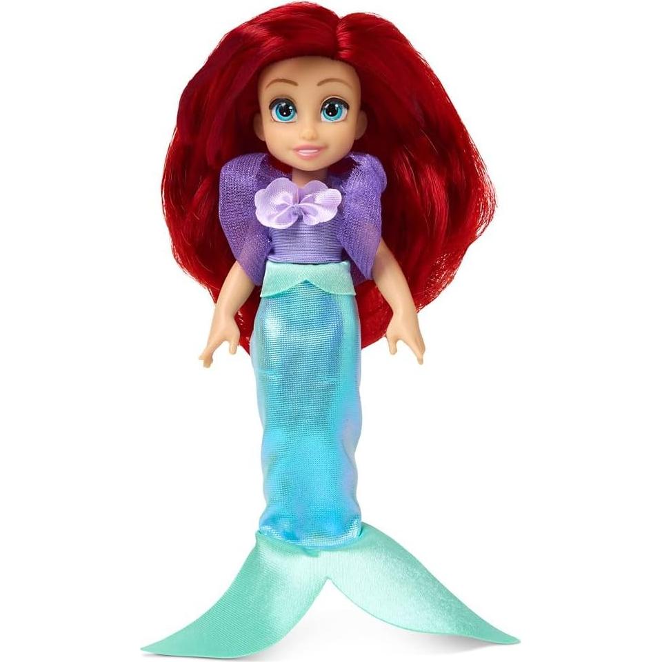 Juego de Mini Muñeca Disney Ariel 12.7 cm con Accesorios