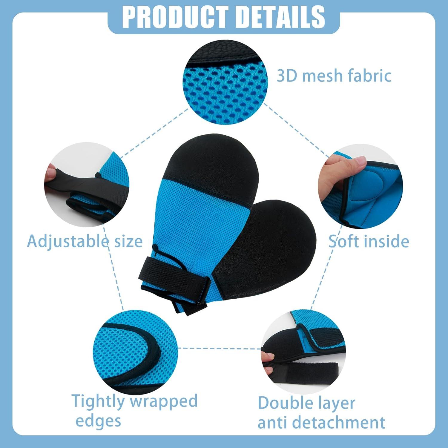 Guantes de Restricción LKLKKC para Ancianos - 2 Piezas, Transpirables