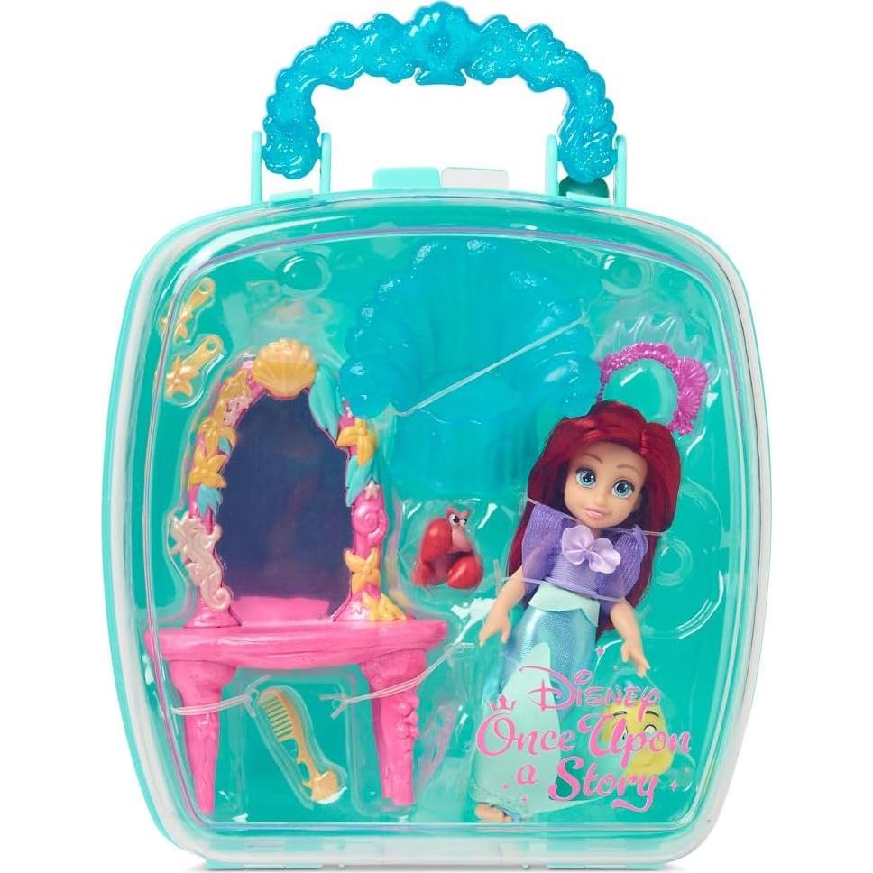 Juego de Mini Muñeca Ariel Disney 12.7 cm con Accesorios