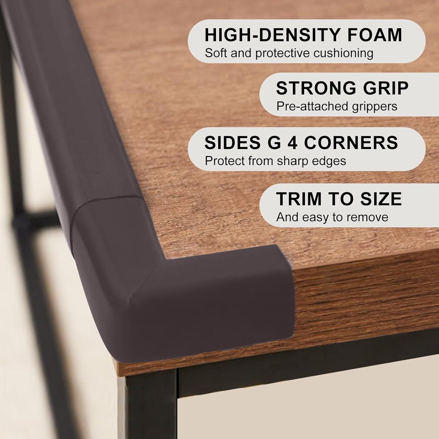 Protector de esquinas y bordes para bebés Grelex 3.81m