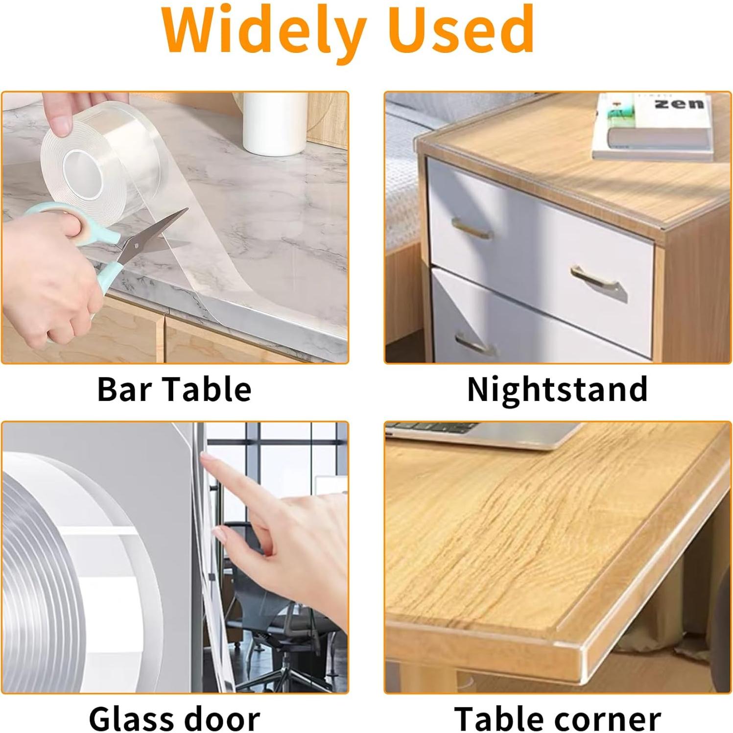 Protector de Esquinas KAIYUER Transparente 4FT x 2cm