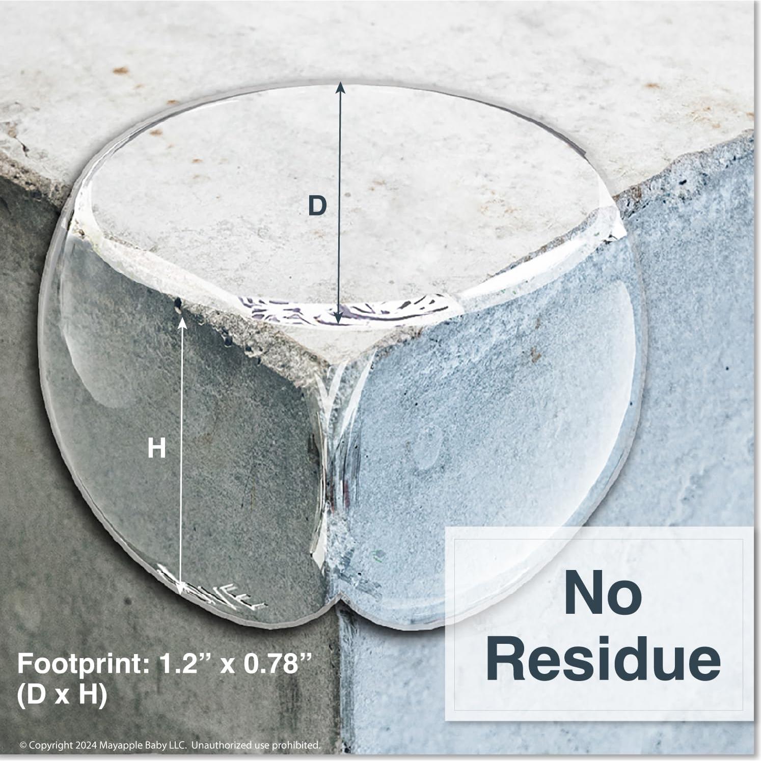 Protectores de Esquinas Transparentes Roving Cove - 8 Piezas