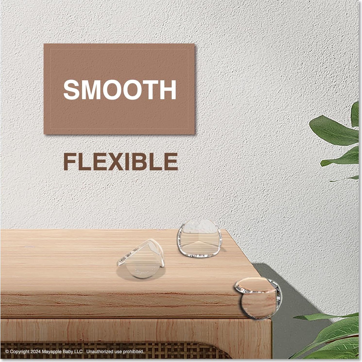 Protectores de Esquinas Transparentes Roving Cove - 8 Piezas