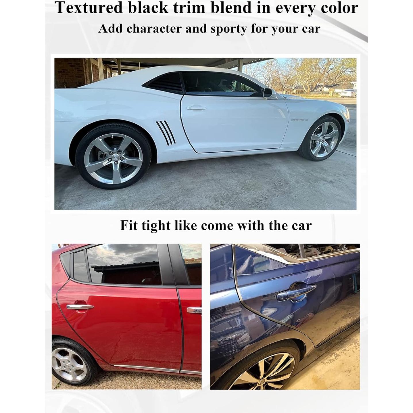 Protector de Bordes de Puerta SYOAUTO 10M Negro Ajuste Universal