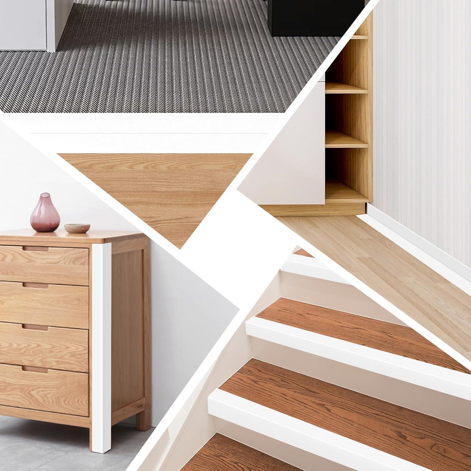 Protector de Esquina Autoadhesivo EYAYEN 2 cm x 3 m Blanco