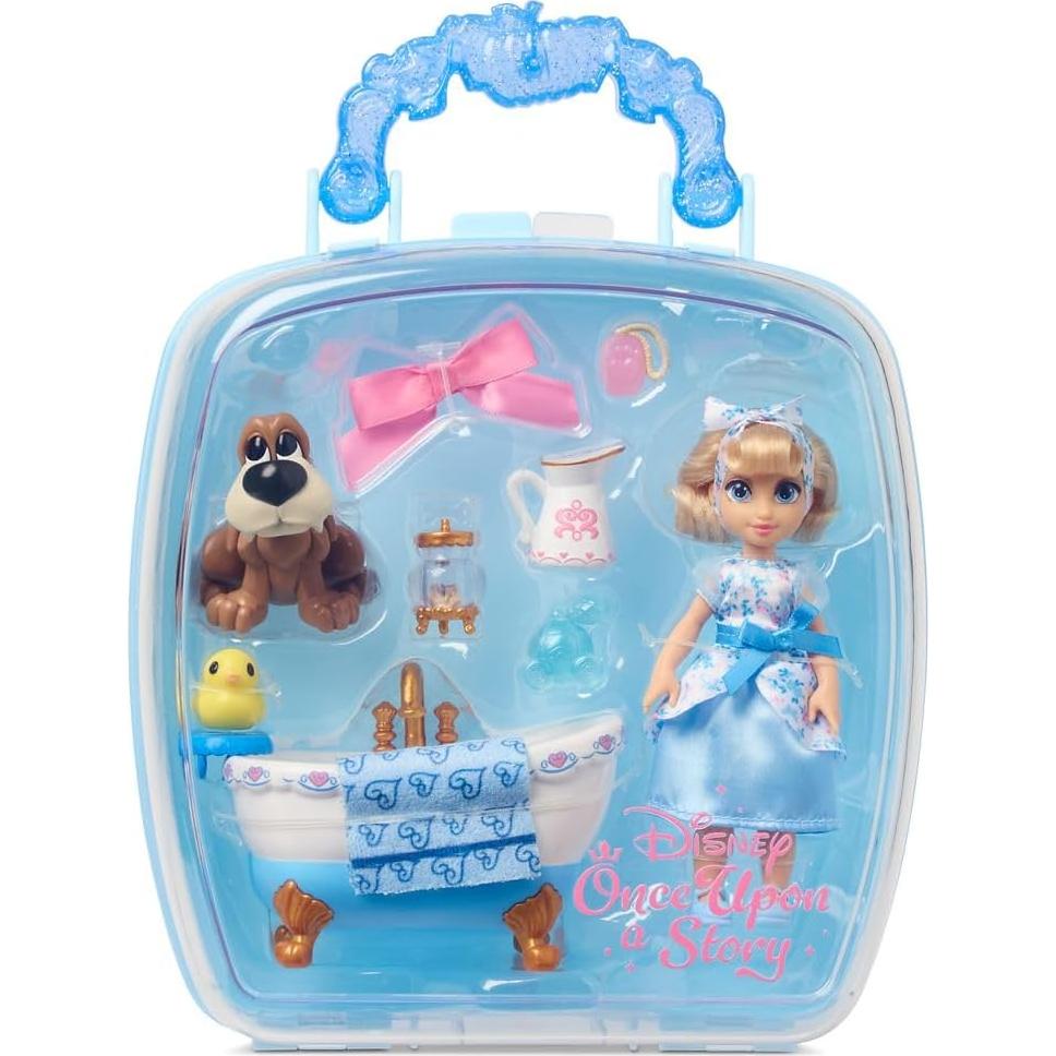 Mini Muñeca Cenicienta Disney 12.7 cm con Accesorios