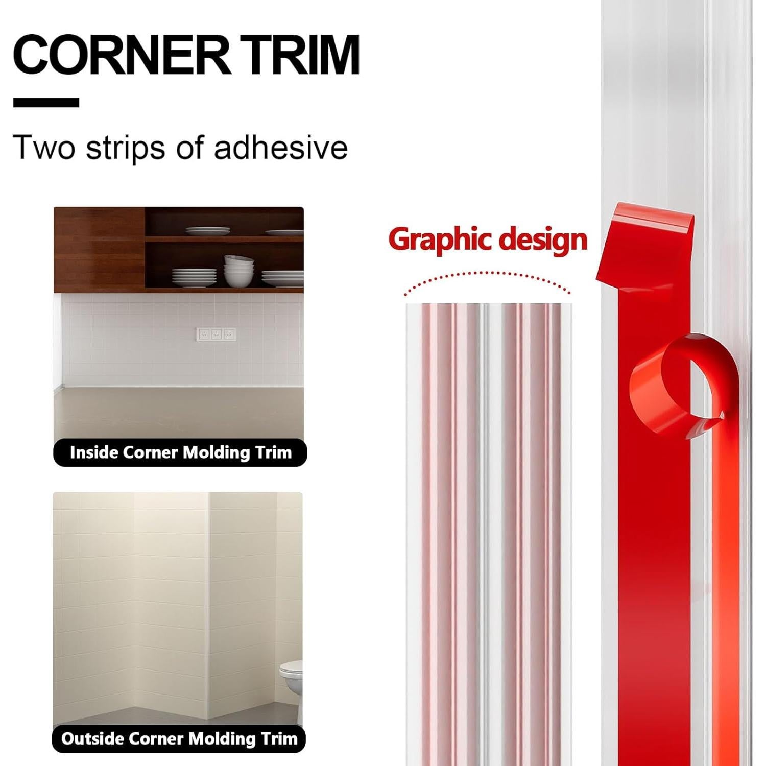 Protector de Esquinas Flexible Raycity 6.1M x 5.84CM Transparente