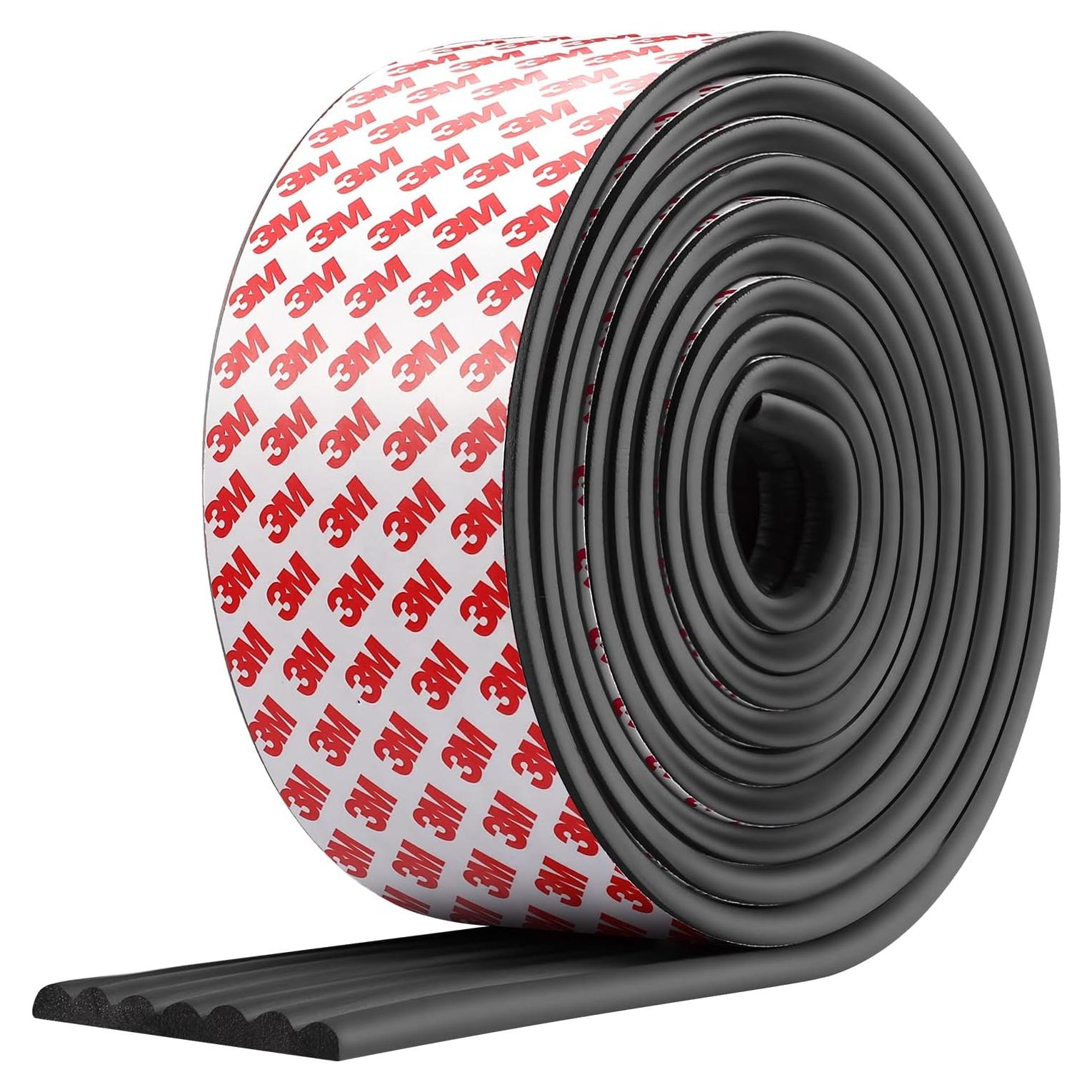 Protector de Esquinas y Bordes Dovesail 5m Negro NBR