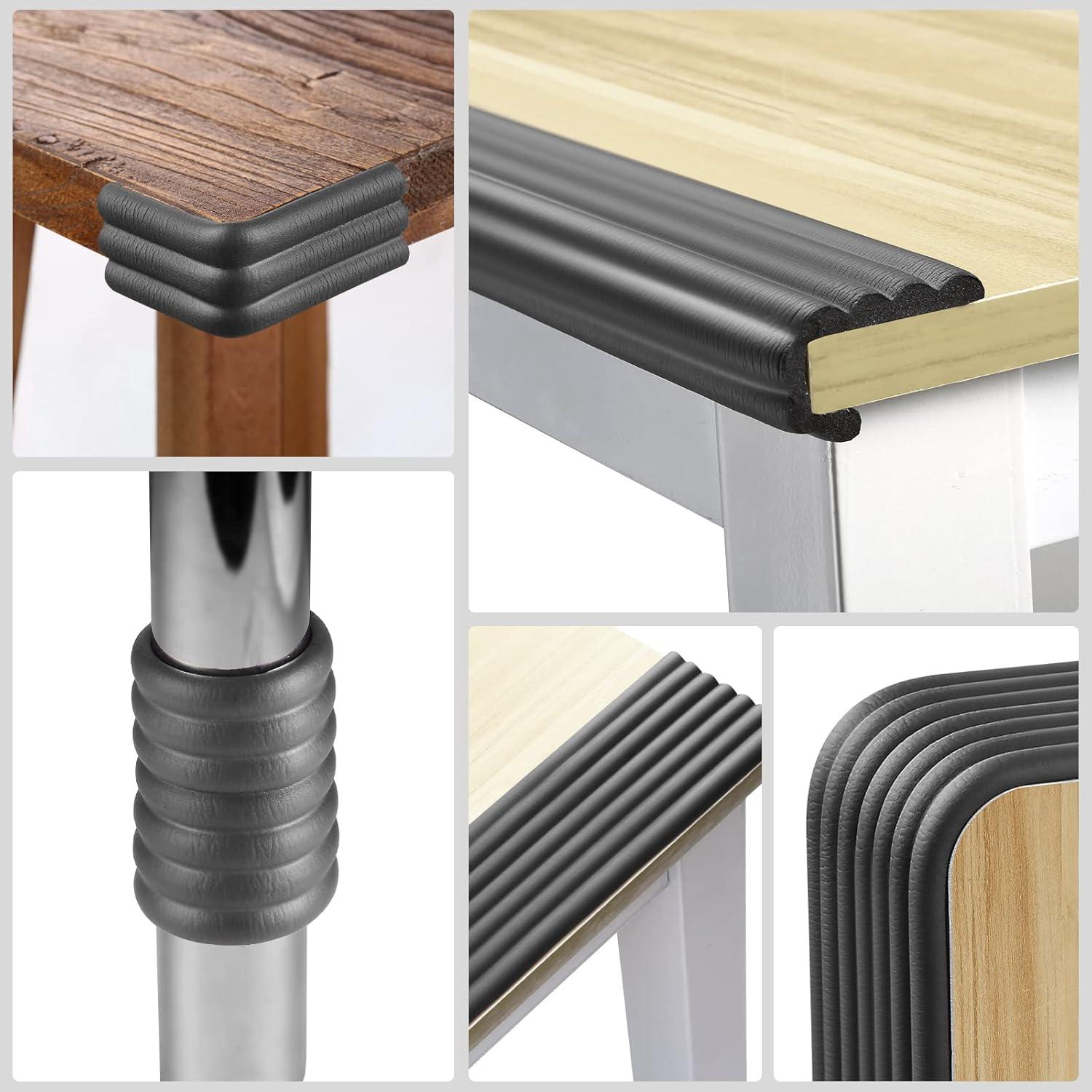 Protector de Esquinas y Bordes Dovesail 5m Negro NBR