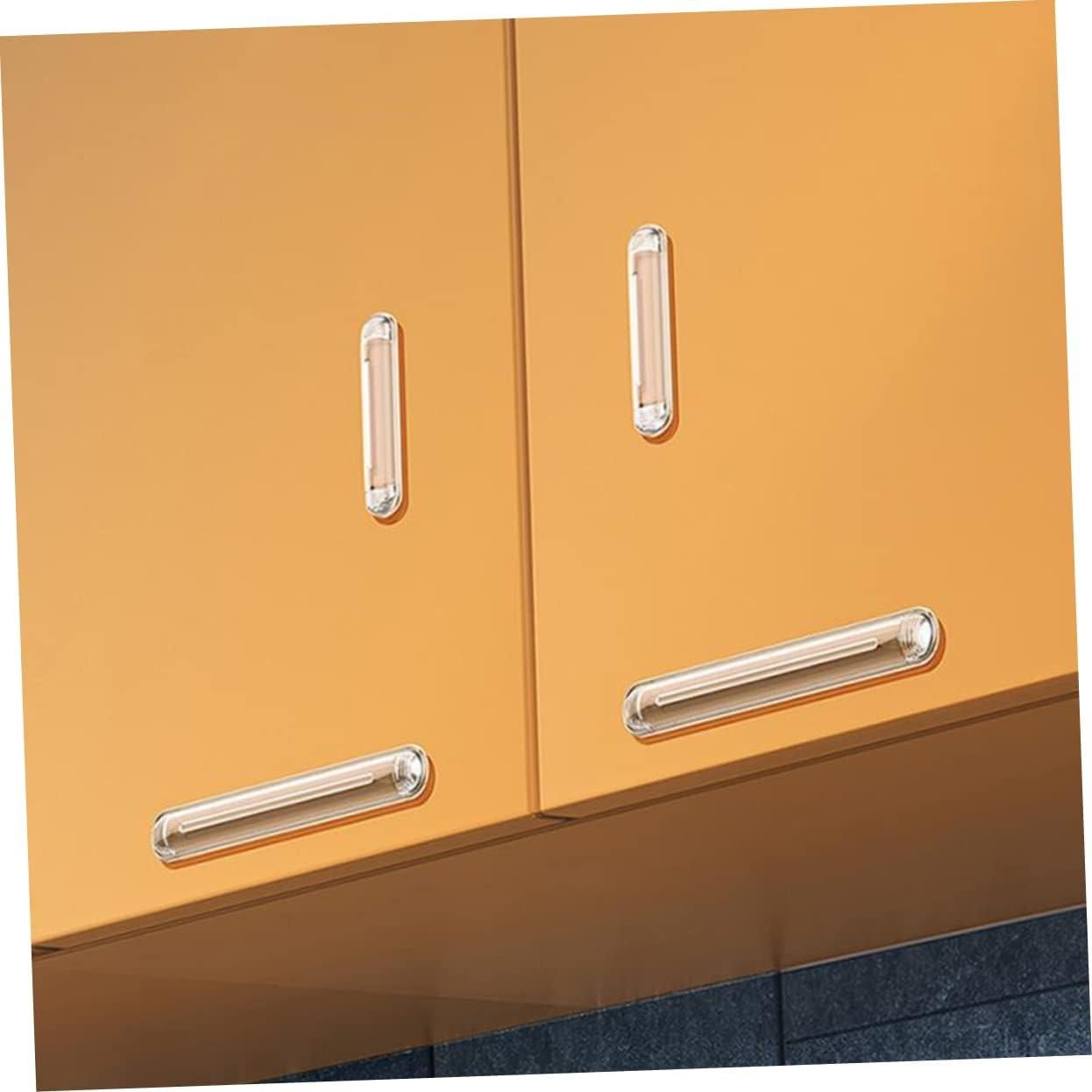 Mikinona Tiras de Colisión para Coche 4 Pcs Silicona Transparente