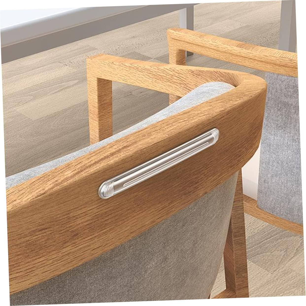 Mikinona Tiras de Colisión para Coche 4 Pcs Silicona Transparente