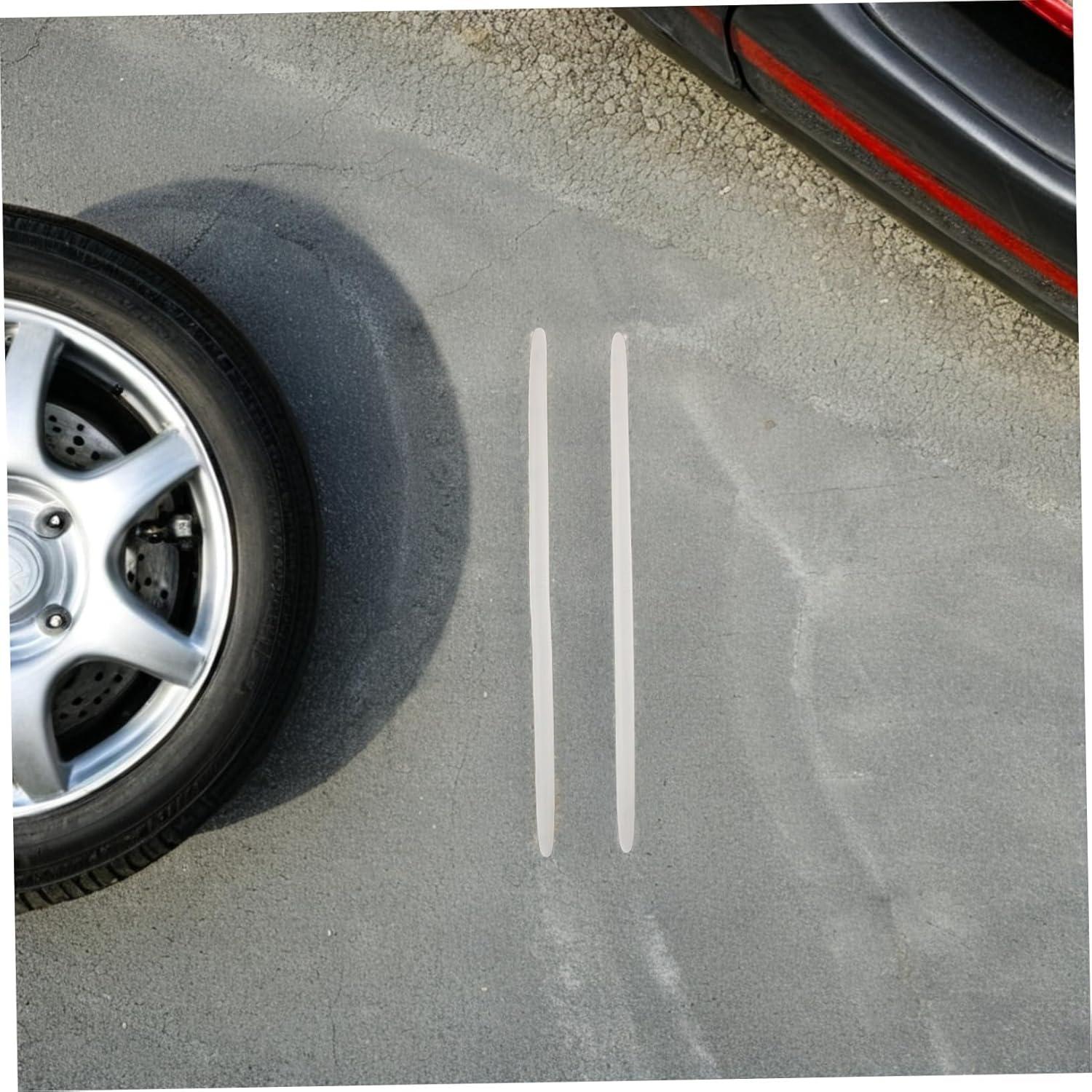 2 Tiras Protectoras de Borde de Puerta SWOOMEY Blancas 40cm