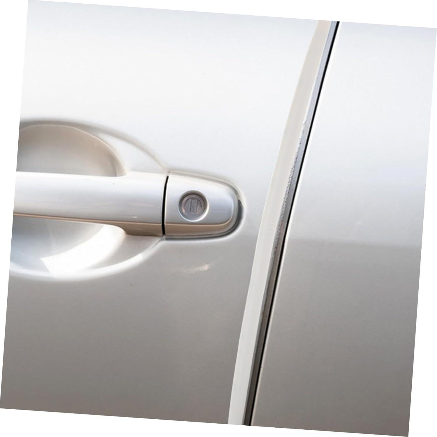 Tira Protectora de Puerta de Coche BRIGHTFUFU 2 Pcs Silicona