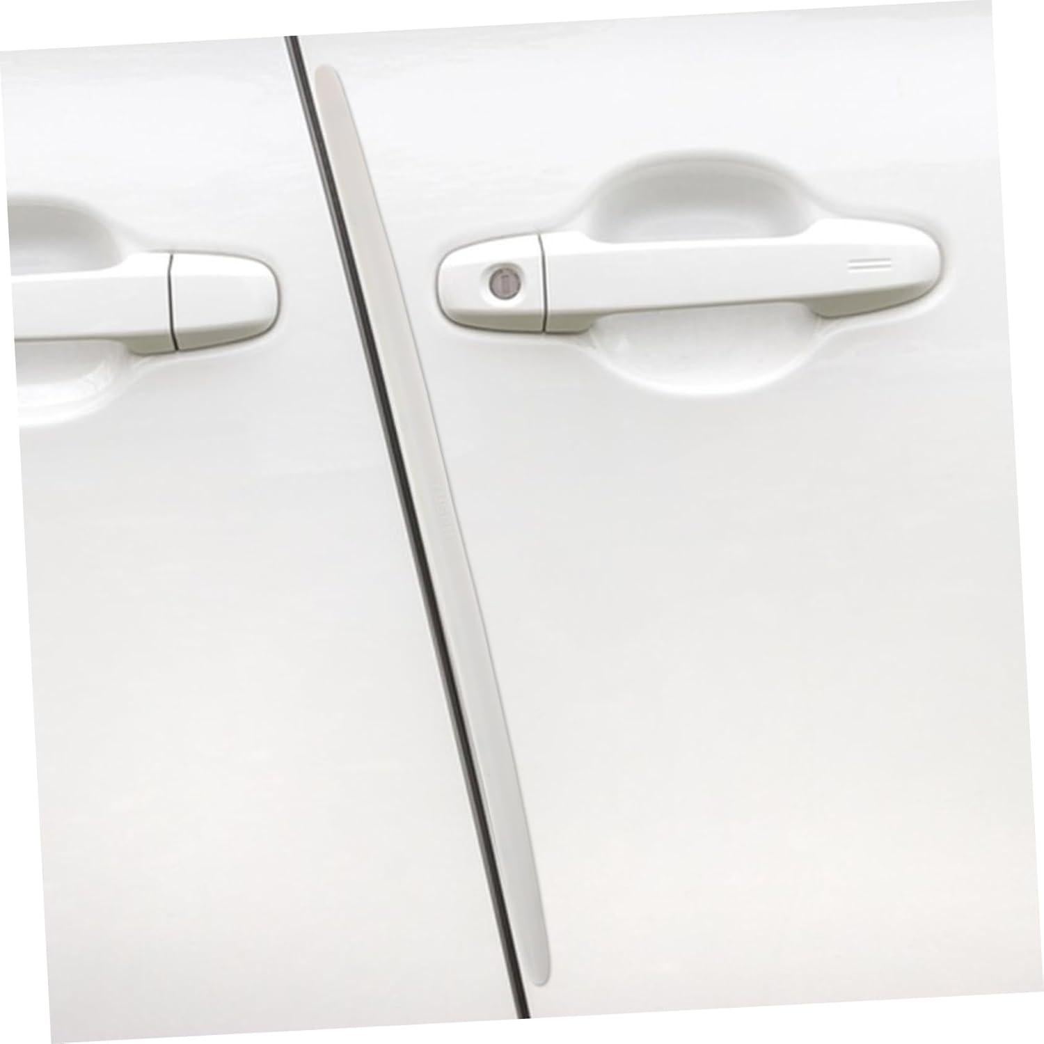 Tira Protectora de Puerta de Coche BRIGHTFUFU 2 Pcs Silicona