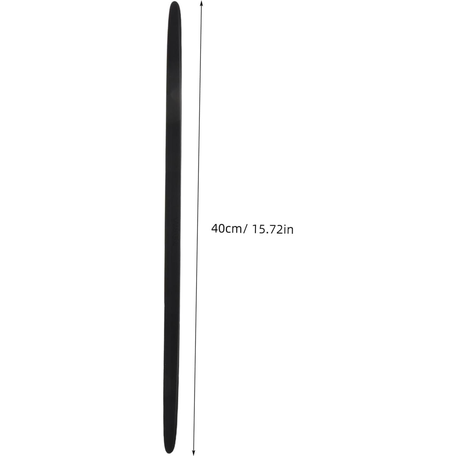 Tira de Colisión para Puertas Unomor 2 Pcs Silicona Negra