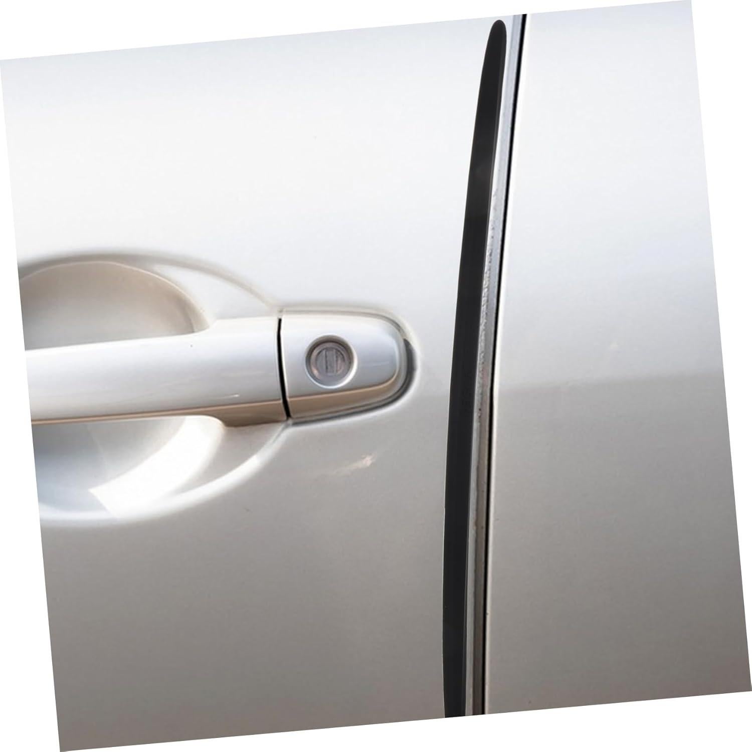 Tira de Colisión para Puertas Unomor 2 Pcs Silicona Negra