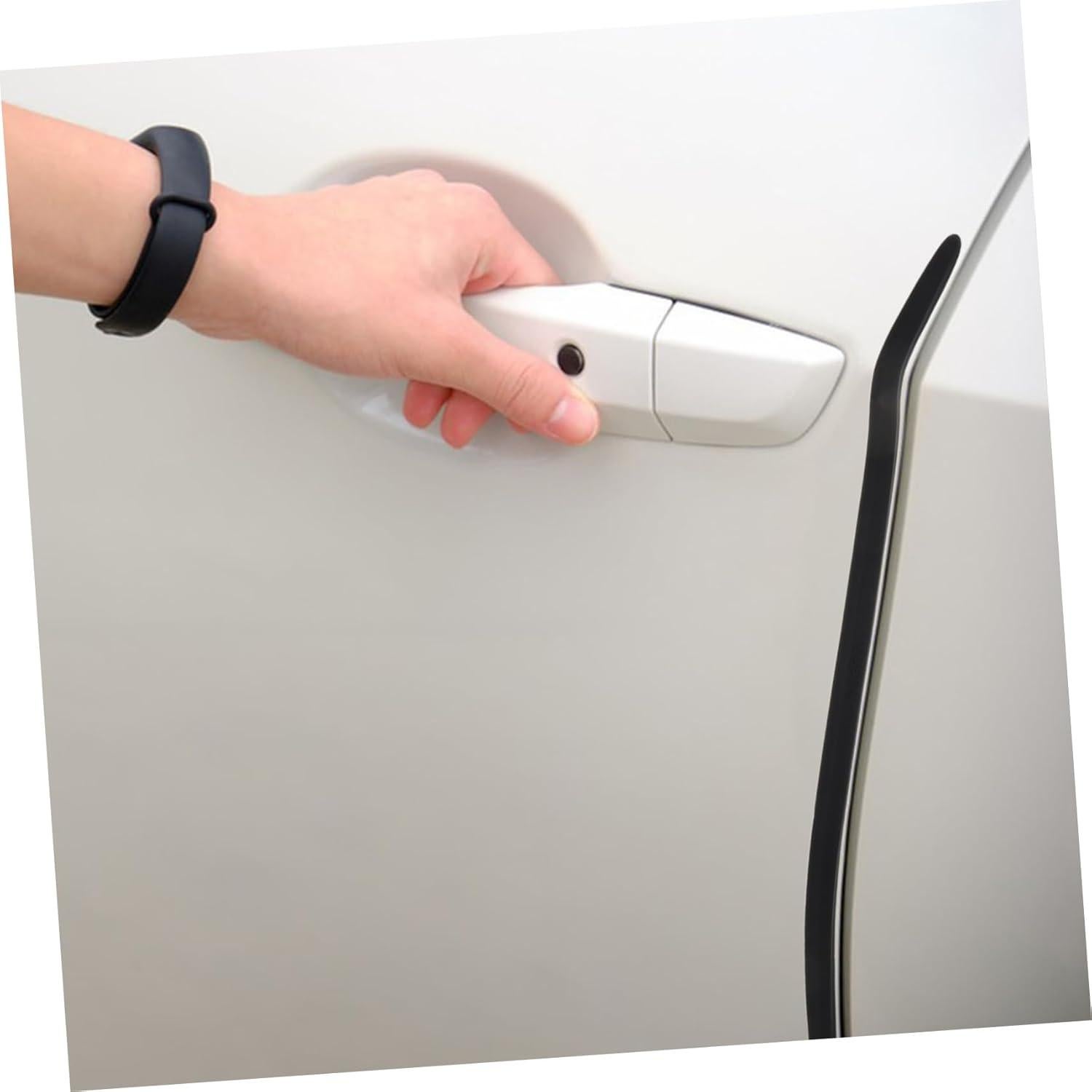 MAGICLULU Protector de Bisel de Puerta Automotriz Silicona 40cm