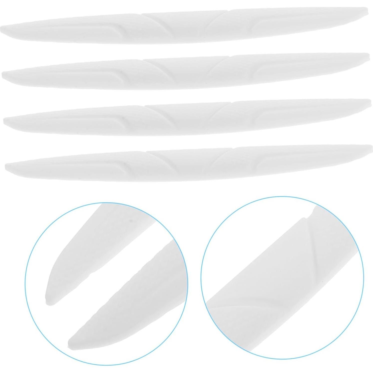 4 Tiras de Protección de Bordes de Puertas BRIGHTFUFU Silicona