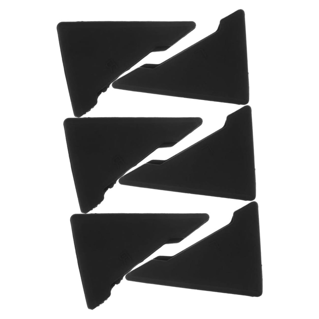 6 Protectores de Bordes de Puerta de Automóvil BRIGHTFUFU Silicona