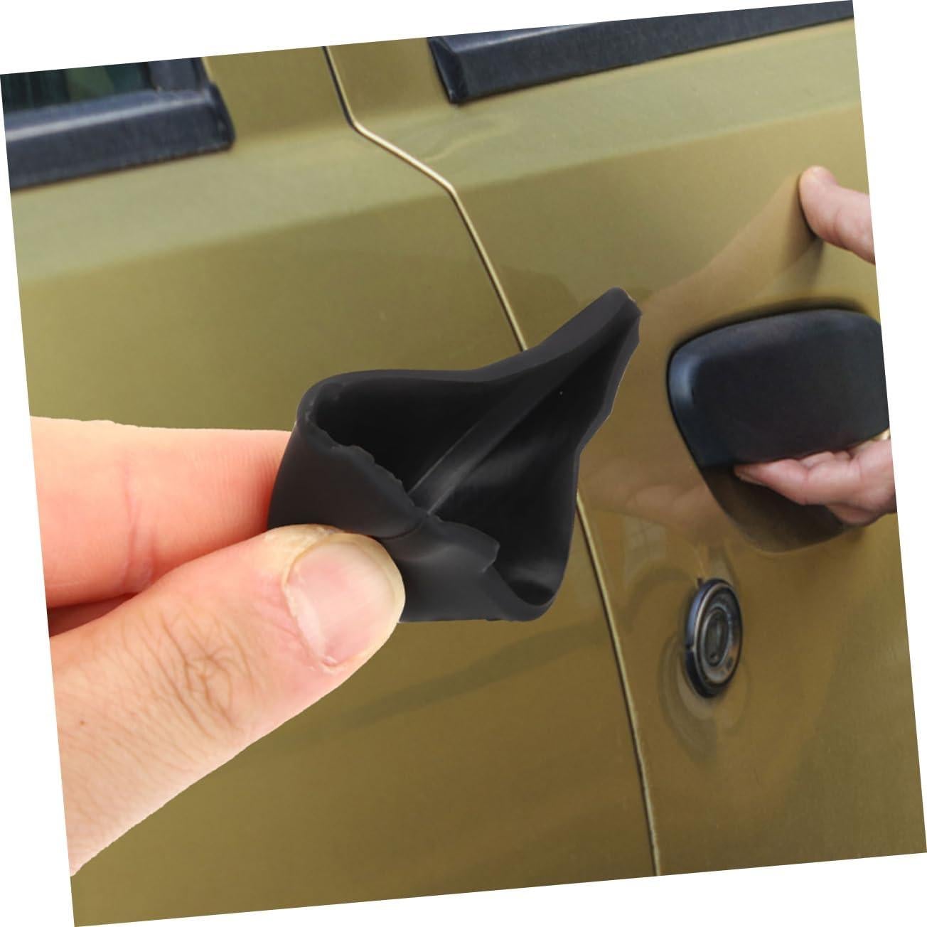 6 Protectores de Bordes de Puerta de Automóvil BRIGHTFUFU Silicona