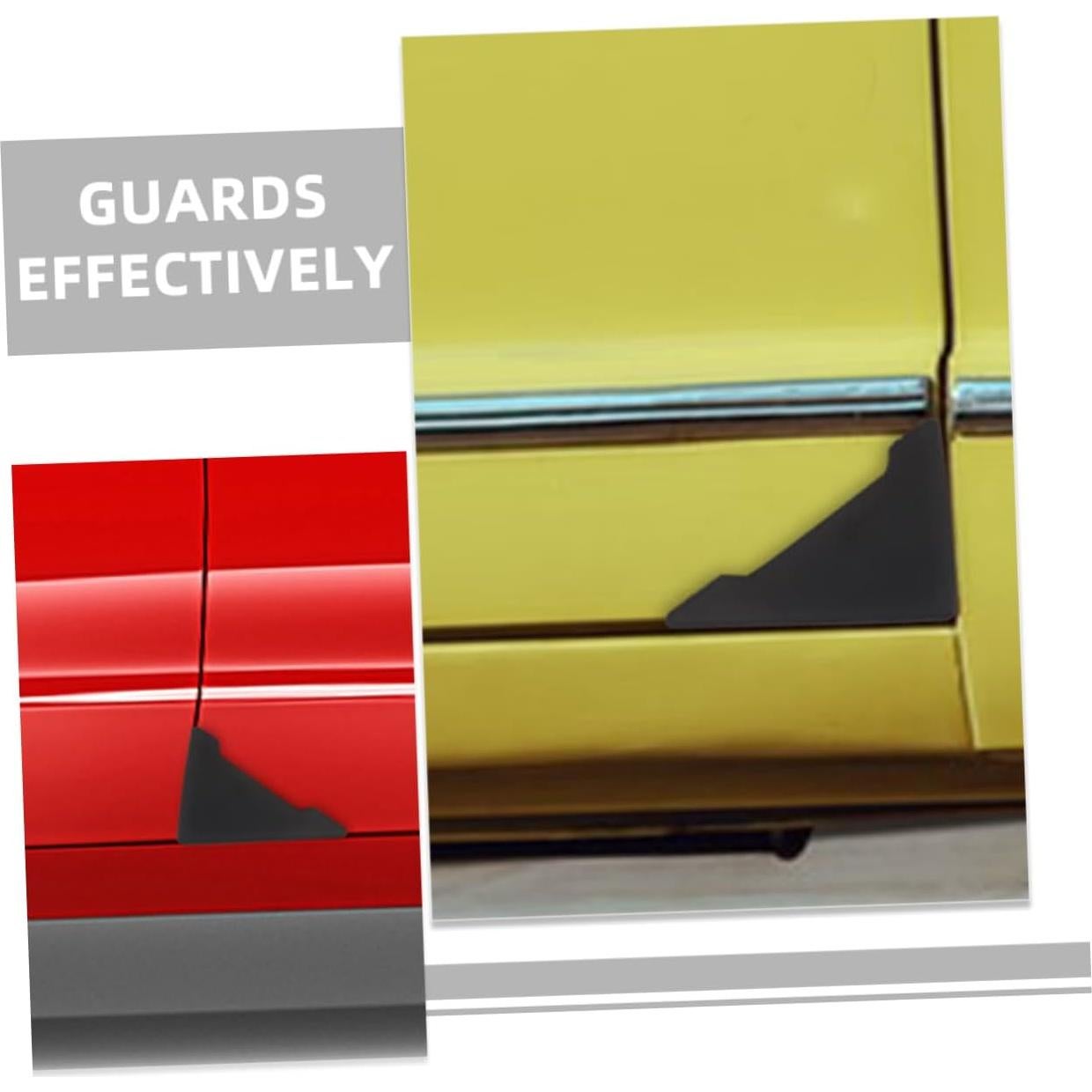 6 Protectores de Bordes de Puerta de Automóvil BRIGHTFUFU Silicona