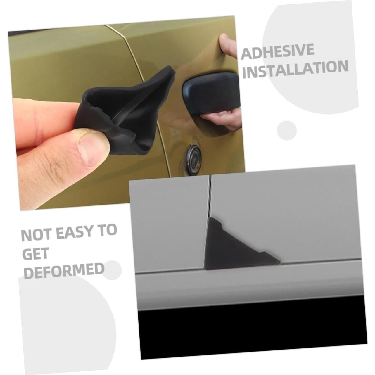 6 Protectores de Bordes de Puerta de Automóvil BRIGHTFUFU Silicona