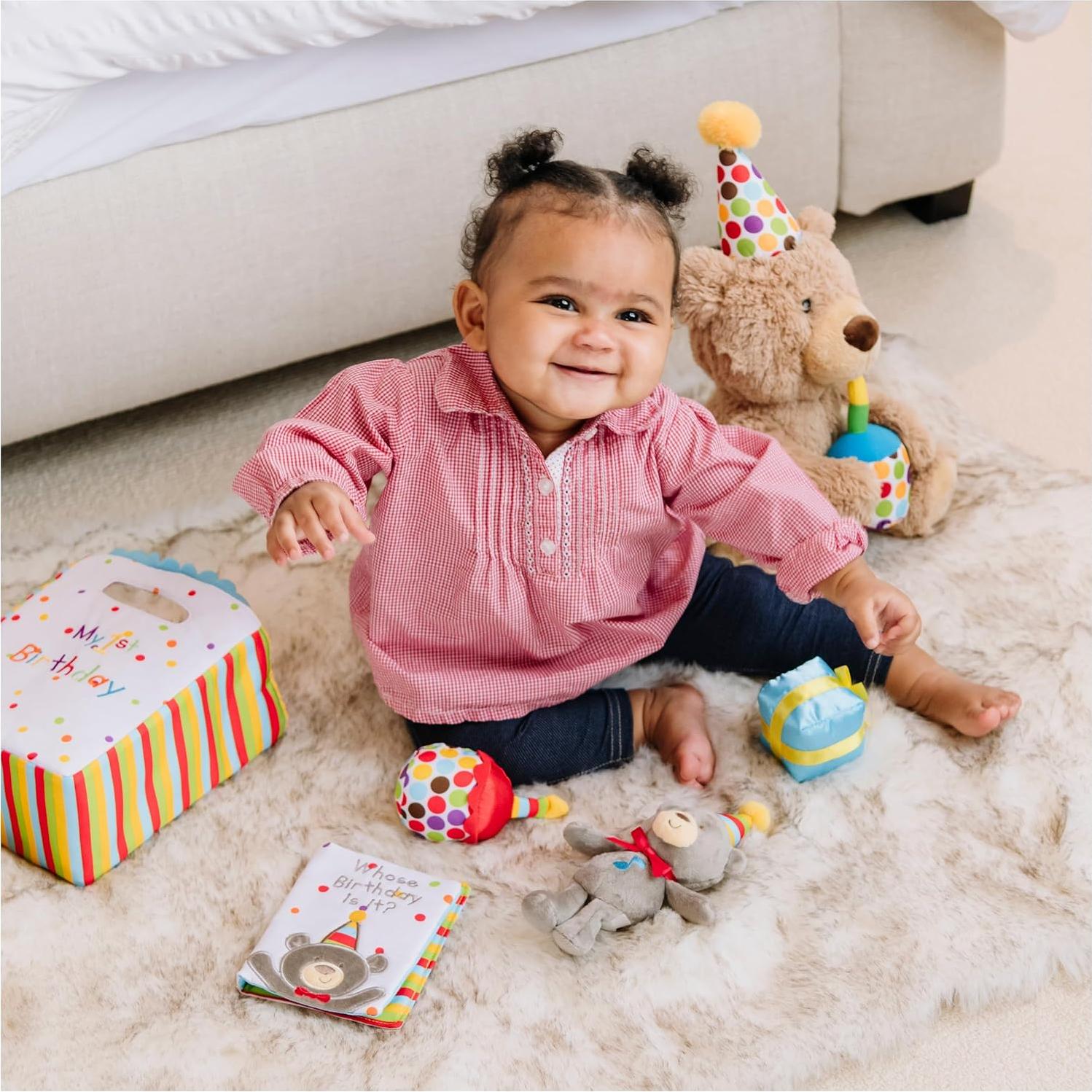 GUND Baby Juego de Peluches Cumpleaños 5 Piezas 20 cm