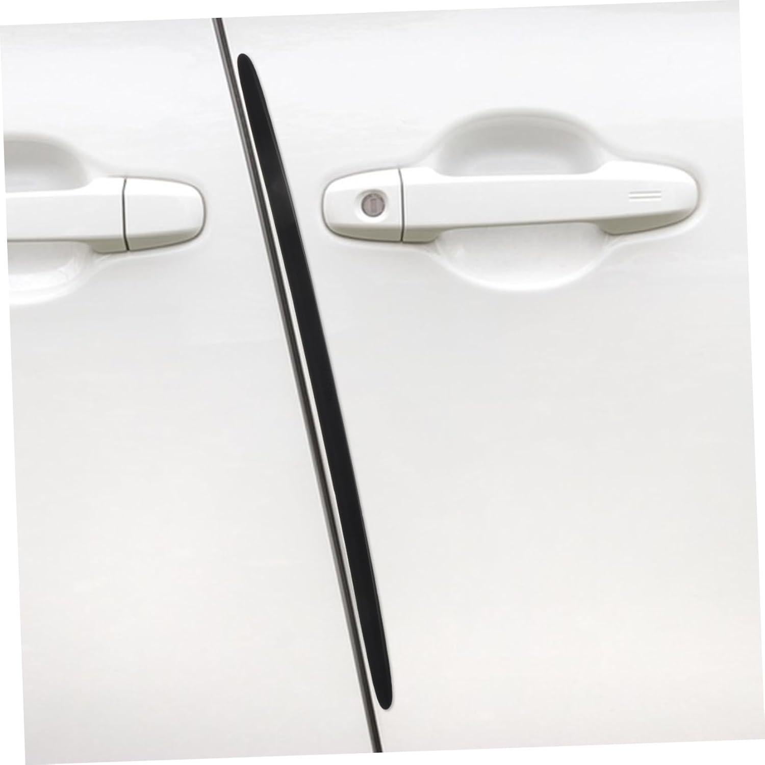 Zerodeko Protector de Bisel de Puerta de Coche Silicona 2 Pcs