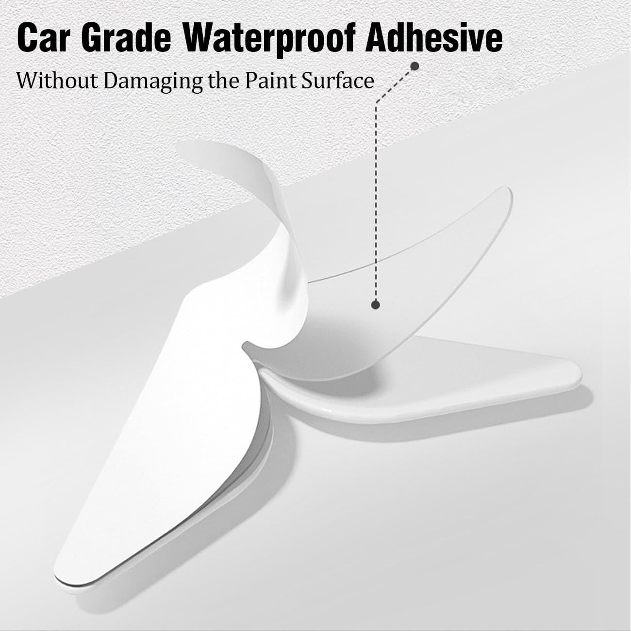 8 Protectores de Bordes de Puertas de Auto Yuraise Transparentes