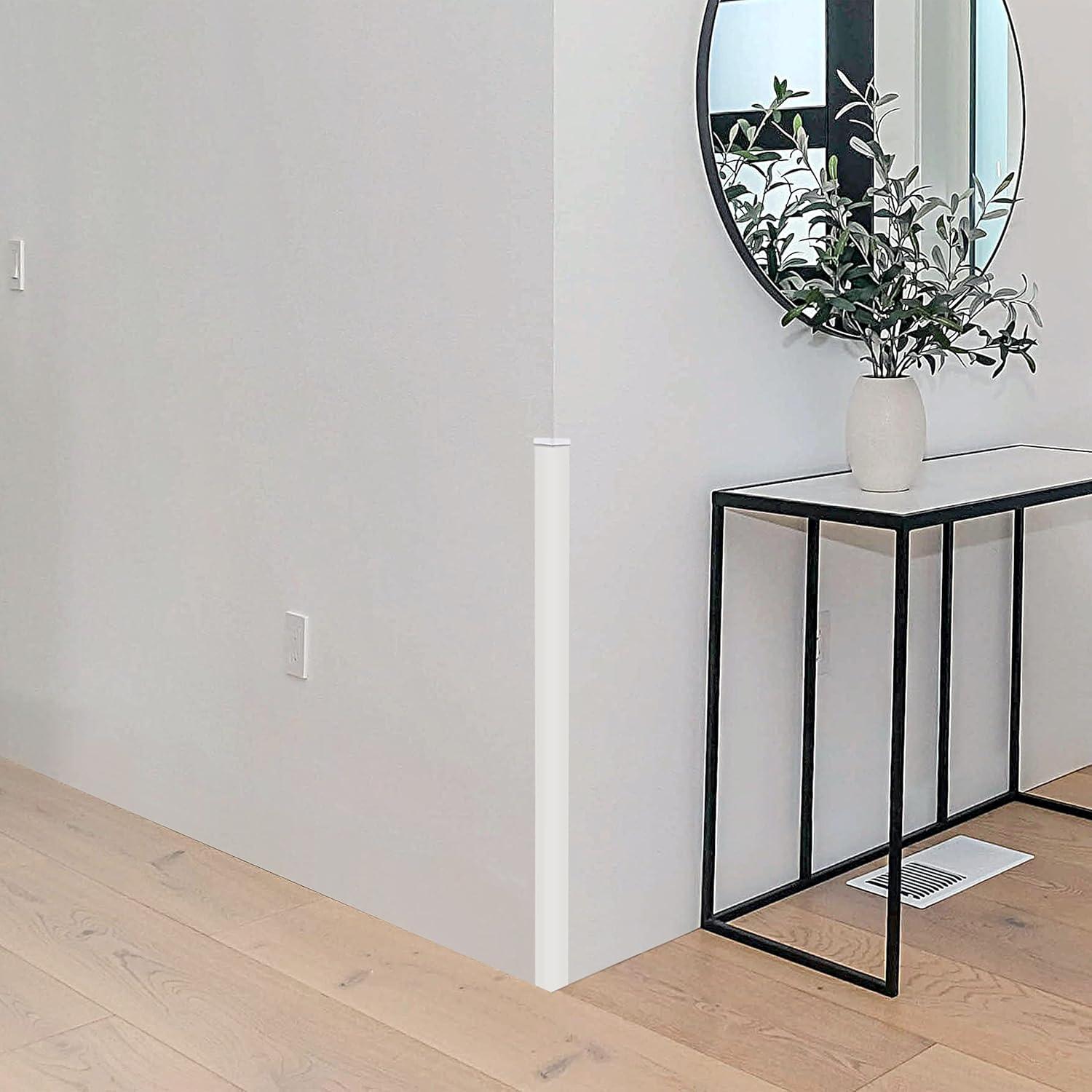 Protectores de Esquinas de Pared Rubber Bond 5 Piezas 91.44 cm