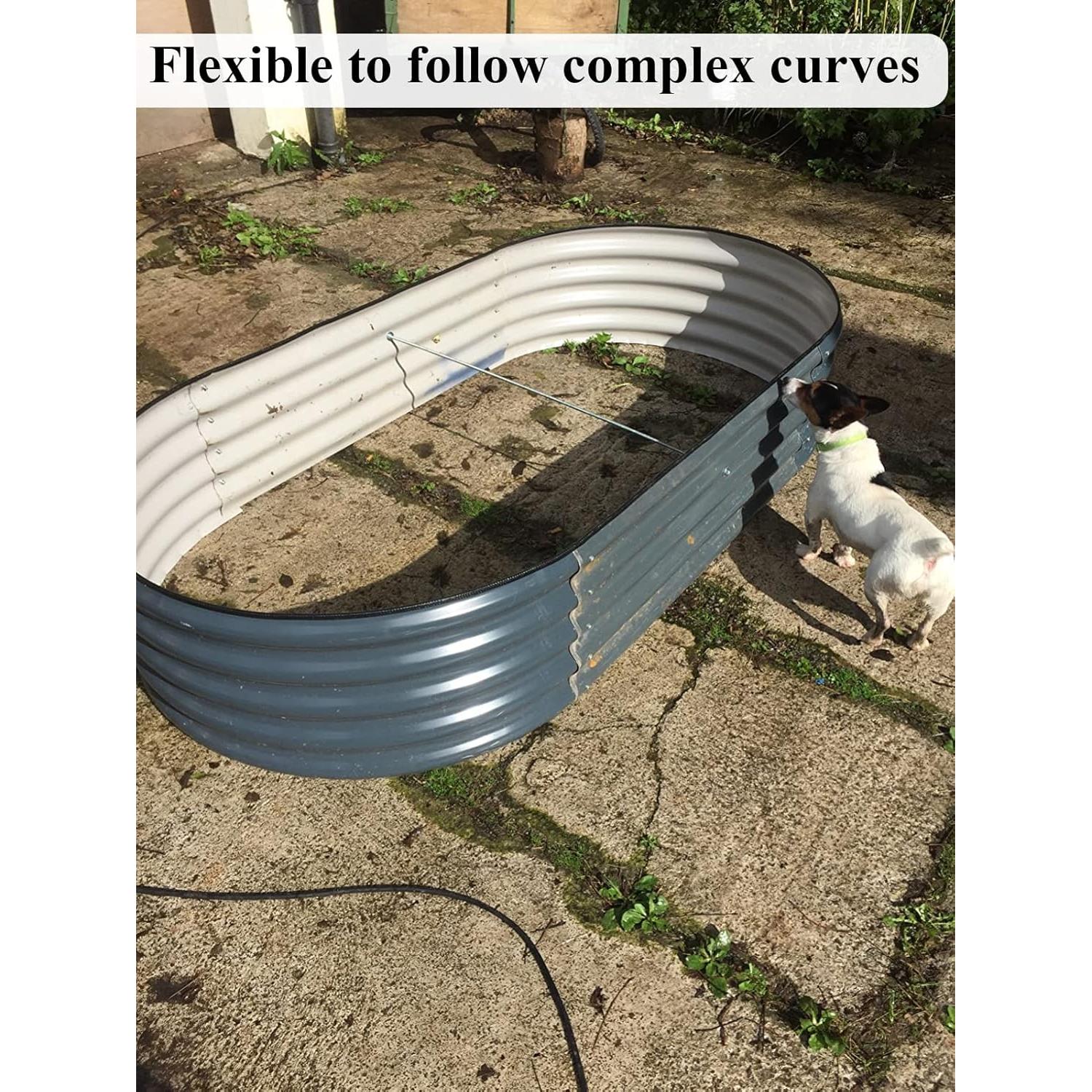 Moldura de Bisel de Goma Negra SYOAUTO 10 Pies (3 Metros)