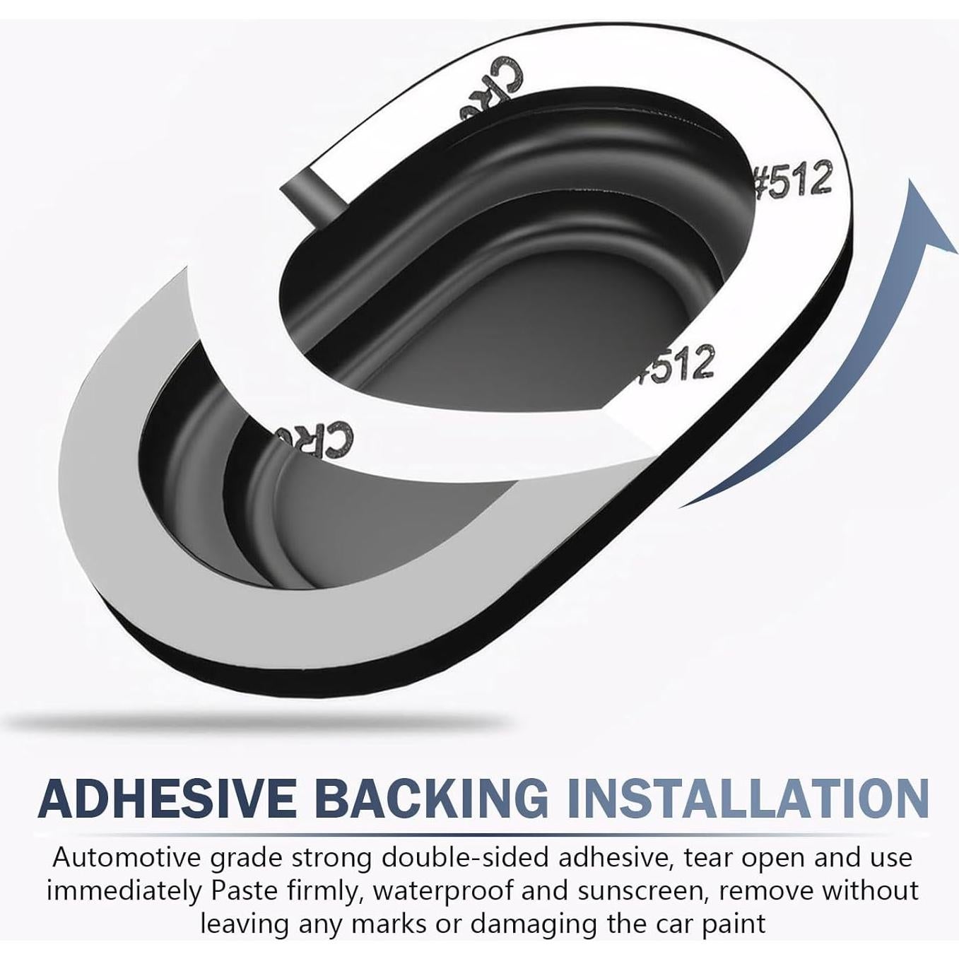 Gasket de Absorción de Choque para Puertas de Auto Zeathery 16 Piezas