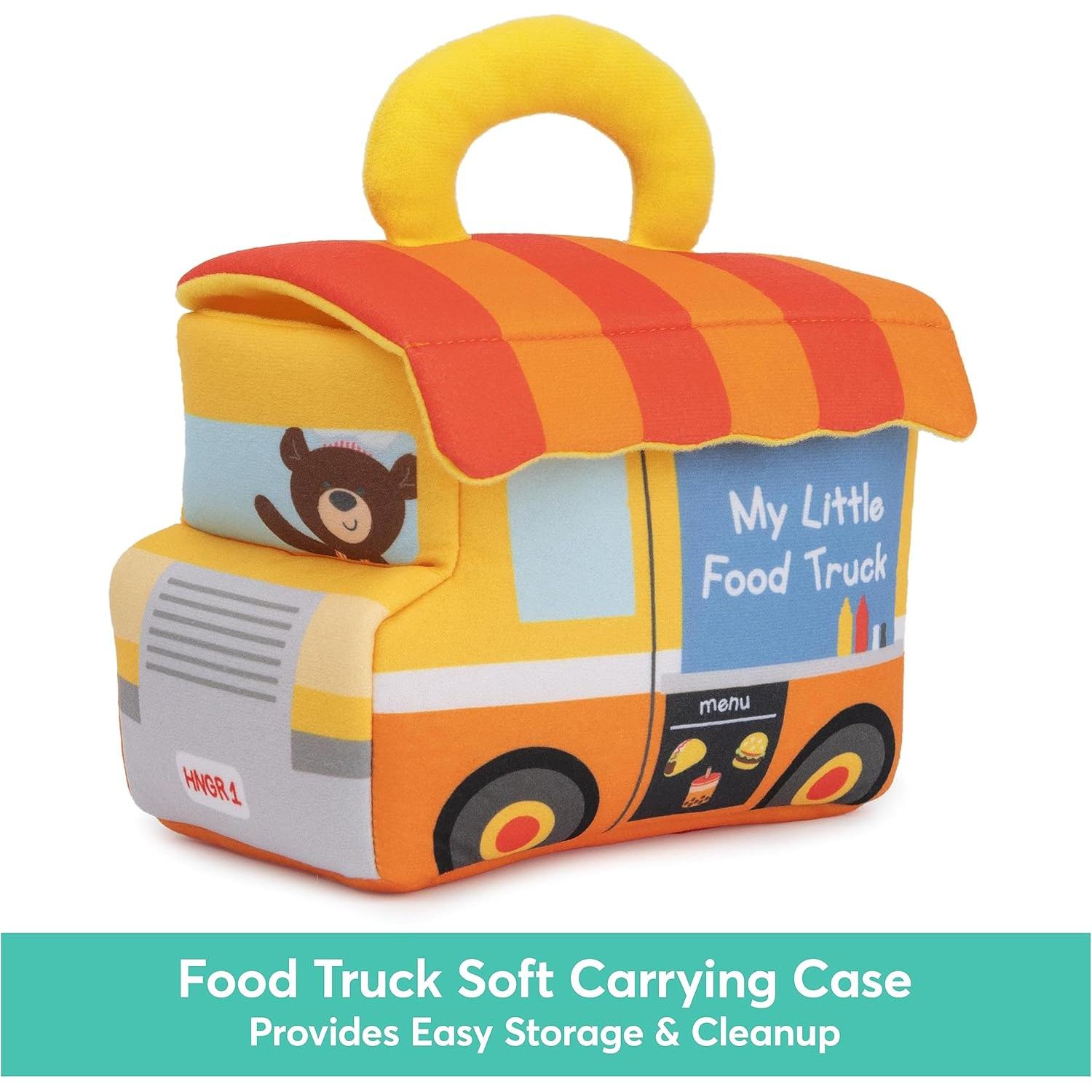 Set de Juego de Peluche Baby GUND Camión de Comida 5 Piezas