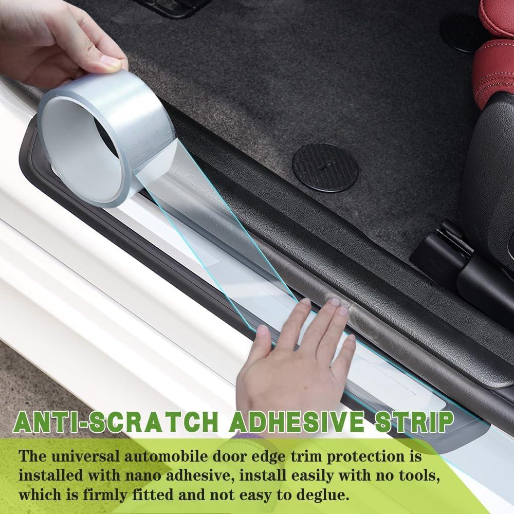 Tira Protectora de Bisel de Puerta Zufoty 7cm x 10m Universal