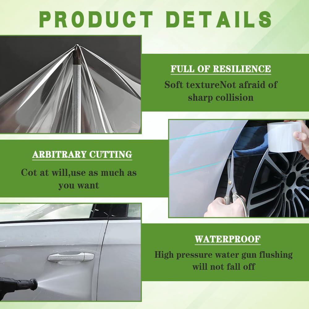 Tira Protectora de Bisel de Puerta Zufoty 7cm x 10m Universal