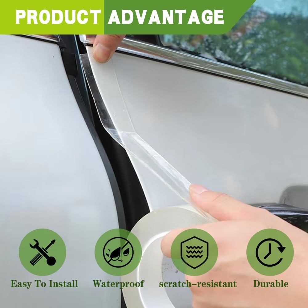 Tira Protectora de Bisel de Puerta Zufoty 7cm x 10m Universal