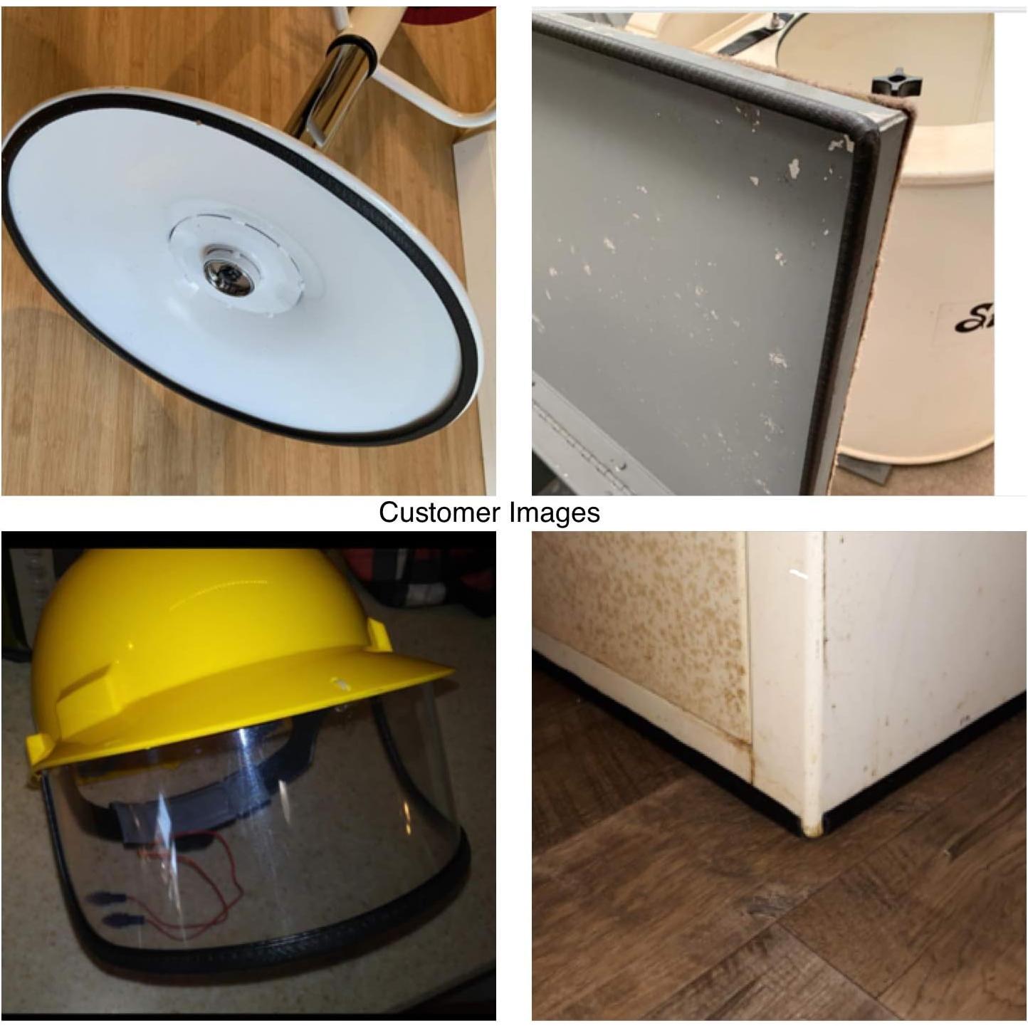 Bisel de Goma Negro M M SEALS 3.05 Metros Flexible