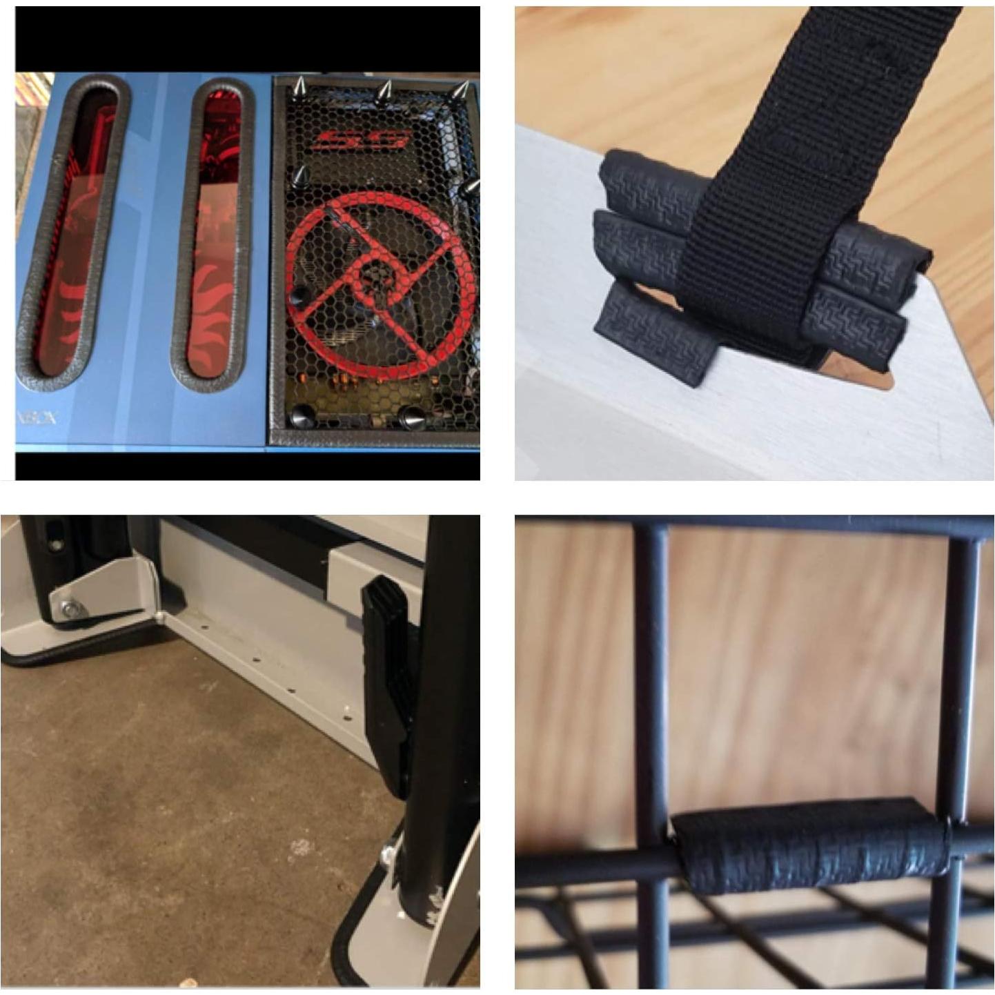 Bisel de Goma Negro M M SEALS 3.05 Metros Flexible