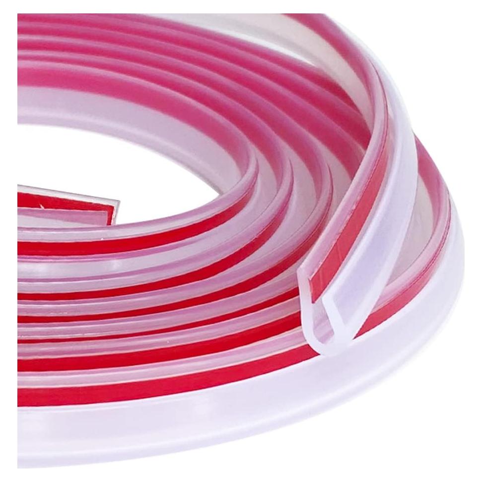 Bisel de Goma Transparente Tintvent 20 pies para Bordes 2.3-3.8 mm