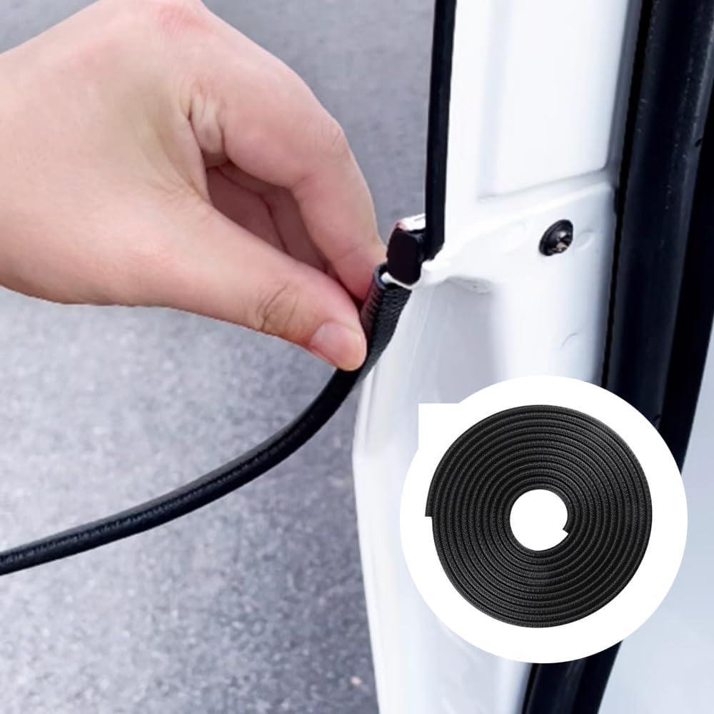 Protector de Bisel de PVC Flexible Tsurpcao 10m Negro 7mm