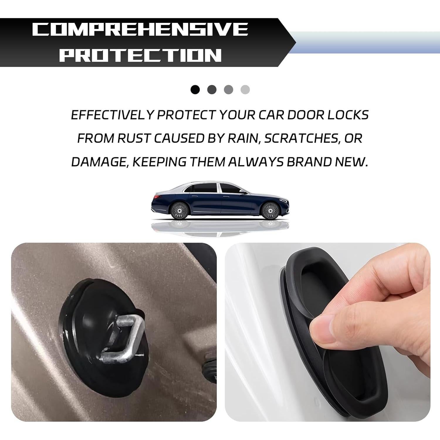 Funda de Silicona para Cerradura de Puerta de Coche SamWinGear