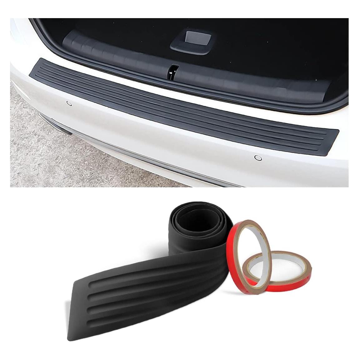 Protector de Parachoques Trasero Fekey&JF Universal 104cm Negro