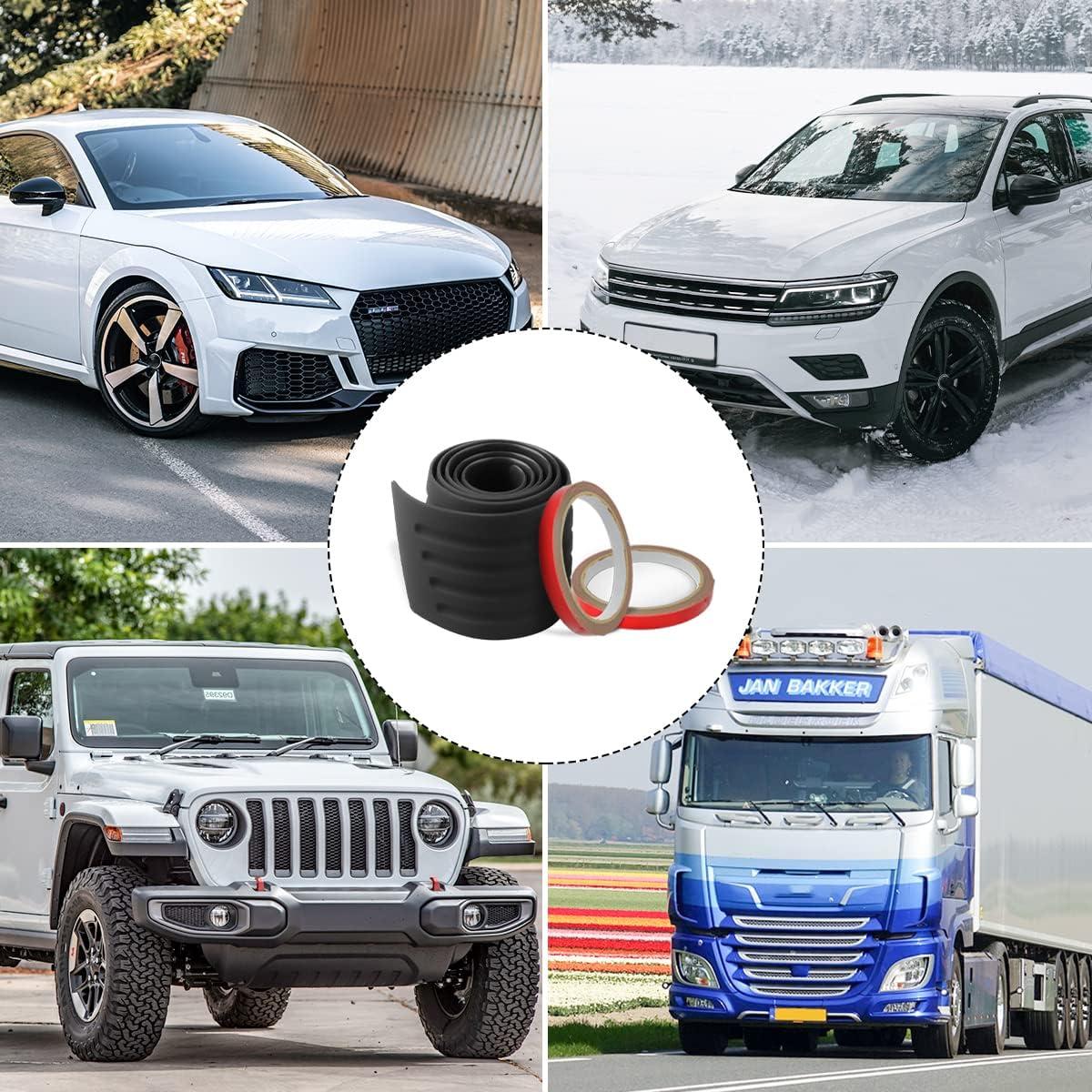 Protector de Parachoques Trasero Fekey&JF Universal 104cm Negro