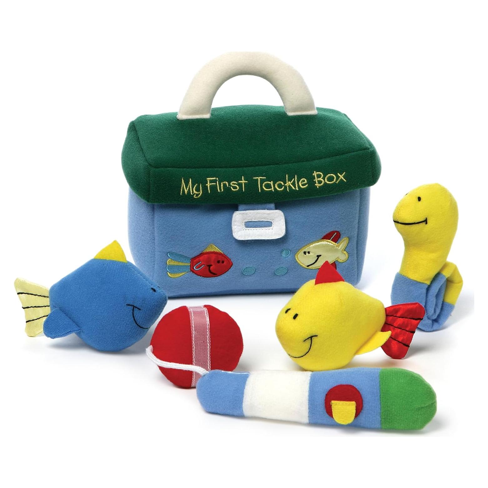 GUND Juguete de Peluche Mi Primer Caja de Pesca 5 Piezas