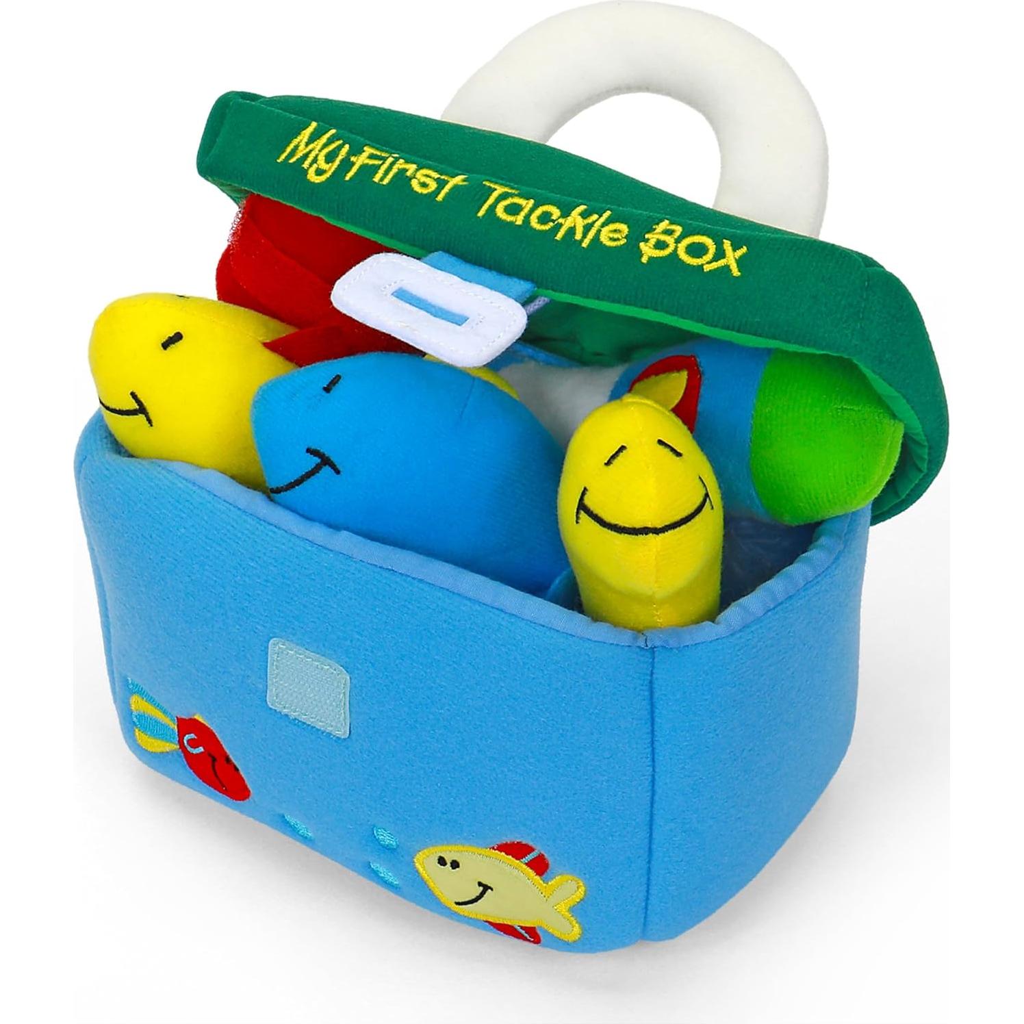 GUND Juguete de Peluche Mi Primer Caja de Pesca 5 Piezas