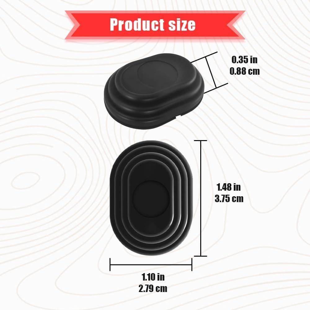 Amortiguador de Puerta de Coche HQRNYP 16PCS Silicona