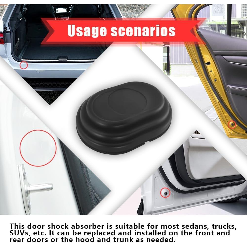 Amortiguador de Puerta de Coche HQRNYP 16PCS Silicona